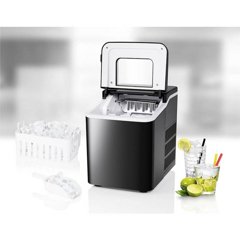 Unold Eiswürfelbereiter Freeze 1,6l Eiswürfelmaschine 120W schwarz Eisschaufel - 4011689489358