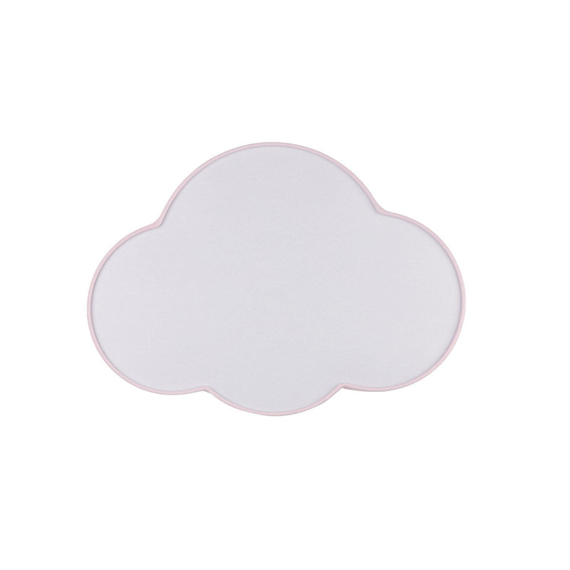 TK Lighting Deckenleuchte Cloud, rosa, 43 cm lang, Textil, Wolke, E27 - 5901780560751