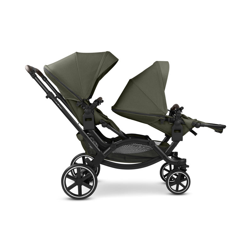 ABC DESIGN Zoom 2 Avocado Zwillingswagen mit UV-Schutz und 5-Punkt-Gurt - 4045875416019