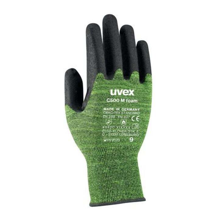 Uvex Schnittschutzhandschuhe C500M Handschuhe bamboo Twinflex SoftGrip-Foam - 4048612019108