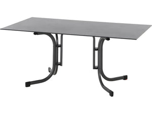 B-Ware Siena Garden Klapptisch Sola Gartenmöbel Klapptisch anthrazit 90x160cm stabil