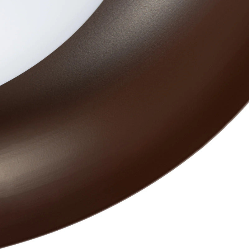 Lindby Deckenleuchte Florie LED Lampe Leuchte warmweiß braun Ø40cm 1200Lumen - 4255830911415