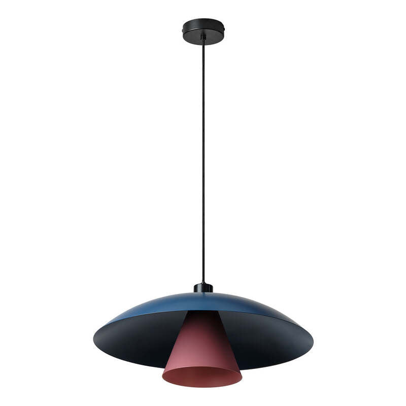 OSRAM Pendelleuchte Hängelampe Flying Mushroom E27 LED Leuchte Metall Blau299 - 4058075846920