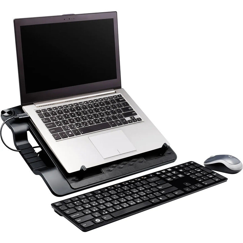 Cooler Master Notebook-Ständer Ergostand III Kühlfunktion Schwarz 230mm Lüfter - 4719512047378