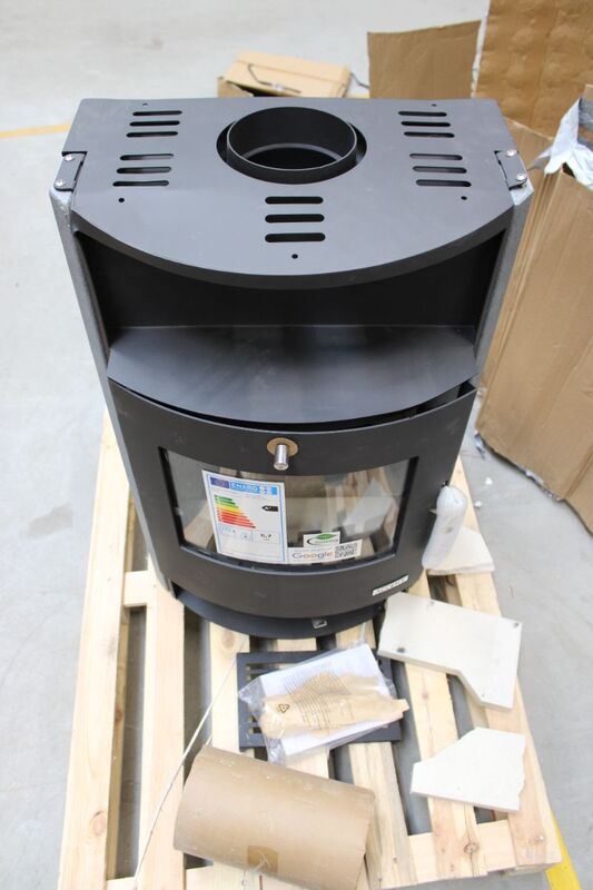 Accente Kaminofen Pamir 2.0 Naturstein Schwarz 6,7 kW Heizgerät Kamin Ofen - 4251787400224