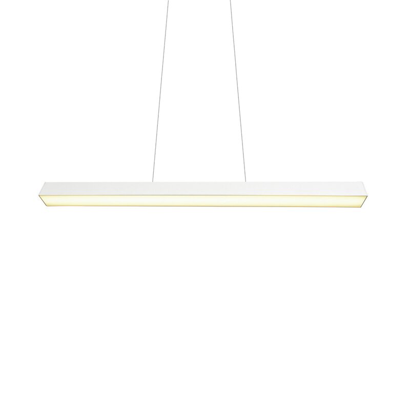 TRIO LIGHTING LED-Pendelleuchte Paros DUOline balken weiß matt Hängelampe Lampe - 4017807505931