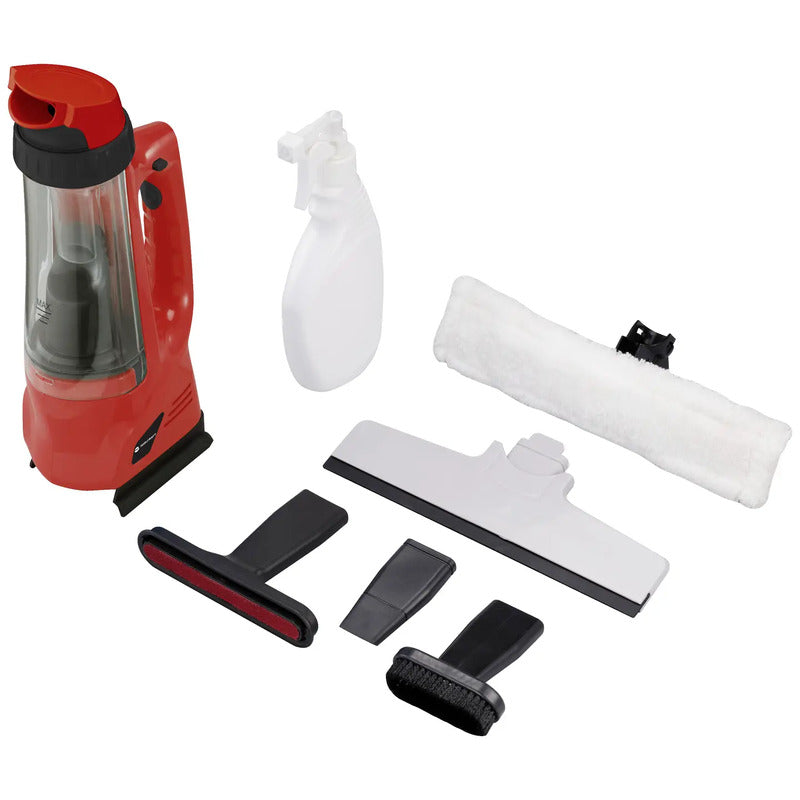 Toolcraft Fenstersauger inkl. Zubehör, akkubetrieben, schwarz, 20 V - 4064161250045