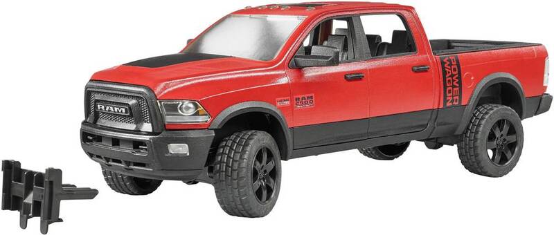 Bruder RAM 2500 Power Wagon Platz für 4 bworld-Figuren 40x17x15 cm Spielzeugauto - 4001702025007