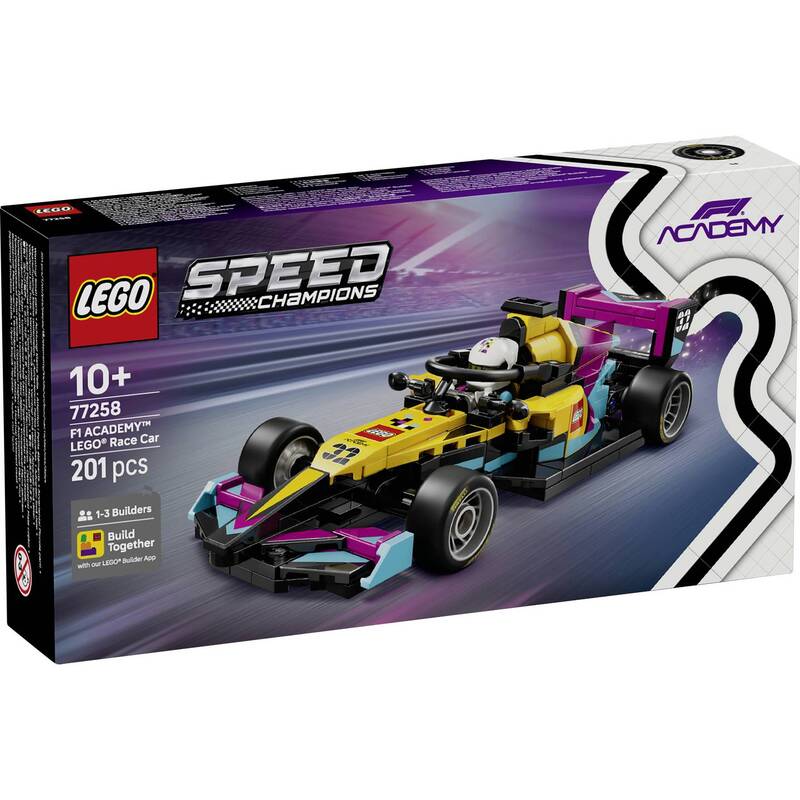 LEGO Speed Champions 77258 Rennwagen Modellbau Konstruktionsspielzeug Set 201tlg - 5702018068267