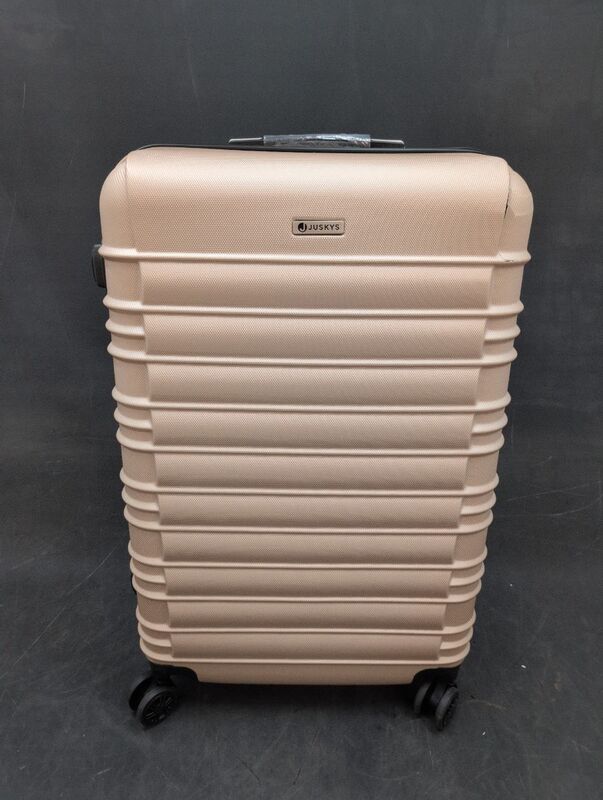Hartschalen Kofferset Rom 4-teilig Set ABS-Kunststoff 360° Rollen creme - 4260565527657