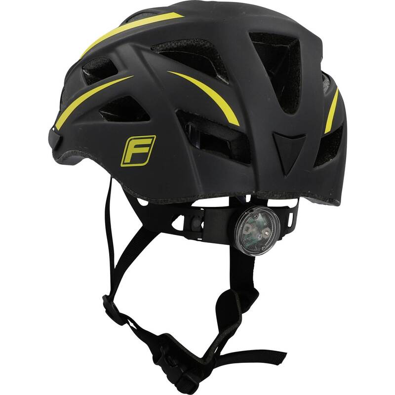 FISCHER Fahrrad Helm Montis Schwarz S/M Kopfumfang 52-59 cm verstellbar - 4008153504518