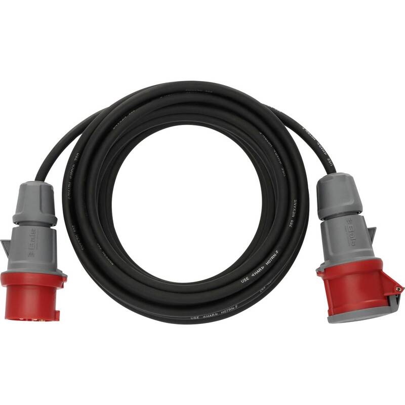 Brennenstuhl Strom Verlängerungskabel 10m CEE 16A 5polig IP44 Gummi-Neopren - 4007123018239