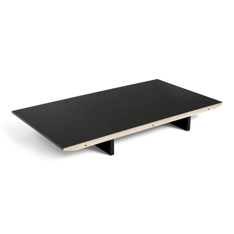 HAY Einlegeplatte Erweiterungsplatte für CPH3 Tischplatte 50x80 cm schwarz Eiche - 5710441377337