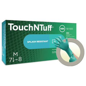 B-Ware Ansell TouchNTuff 92500 Handschuhe Größe XL (9.5-10.0) Einweg Handschutz 100 St.