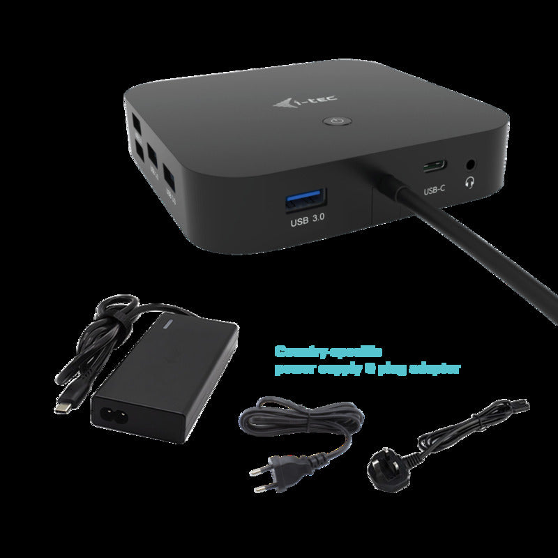 I-TEC Docking Station Dockingstation Hub Schwarz Universaladapter USB HDMI - 8595611704772