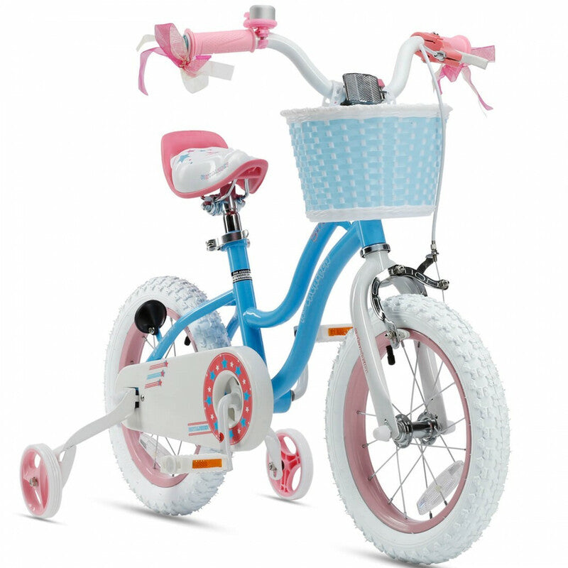 RoyalBaby Kinderfahrrad Fahrrad Mädchen Rad 16 Zoll Blau StarGirl Coaster Brake - 6973449206996