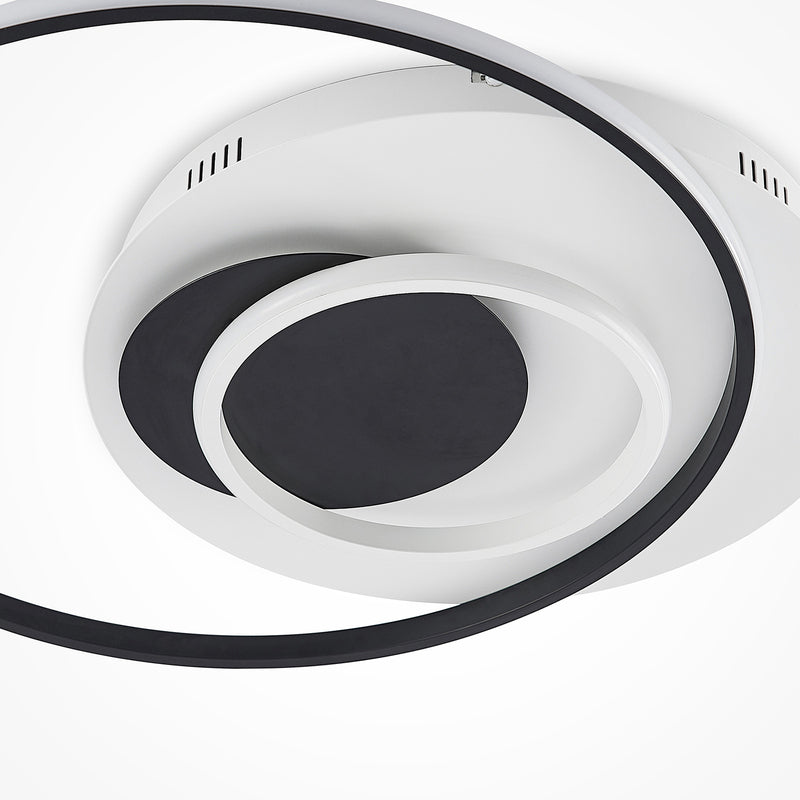 Lindby Deckenleuchte Lampe LED Limara Schwarz rund dimmbar inklusive Leuchtmitte - 4251096599213