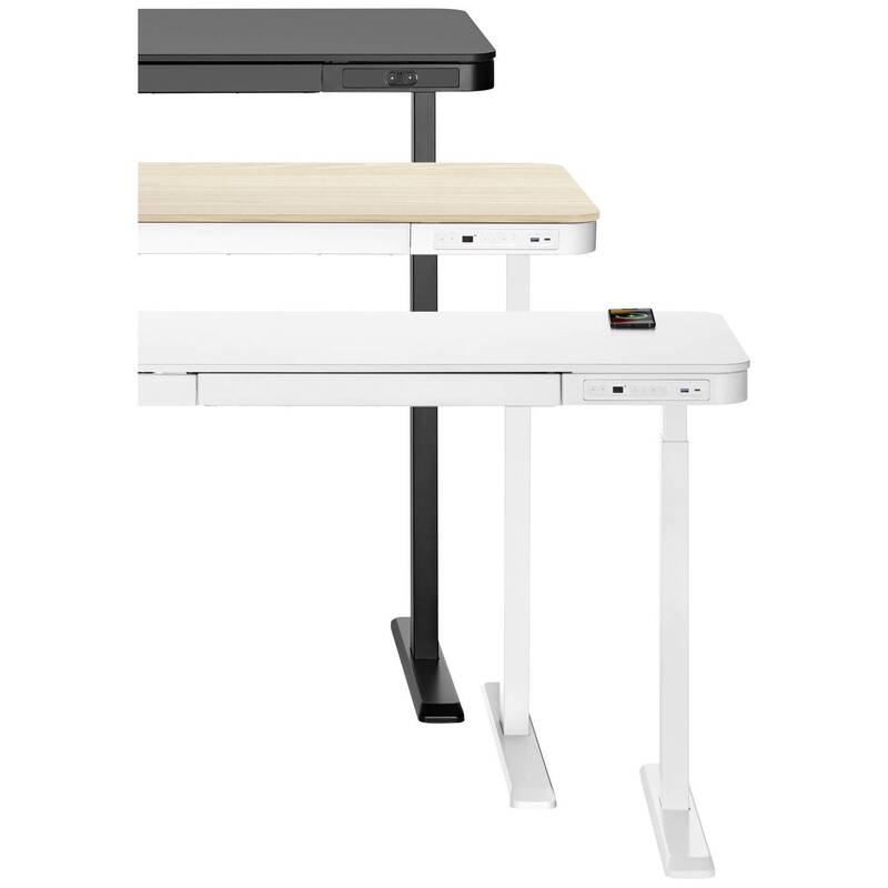 SpeaKa Professional Sitz/Steh-Schreibtisch elektrisch höhenverstellbar Bürotisch - 4064161314150