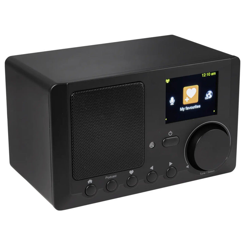Renkforce Internet Tischradio RF-IR-MONO2 Bluetooth Internetradio schwarz - 4064161506029