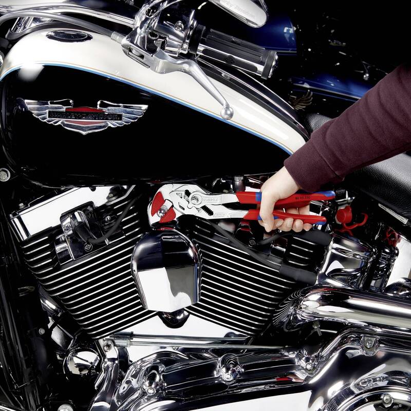 Knipex 86 05 250 Zangenschlüssel 250mm Zange Wasserpumpenzange SW 52mm - 4003773047841