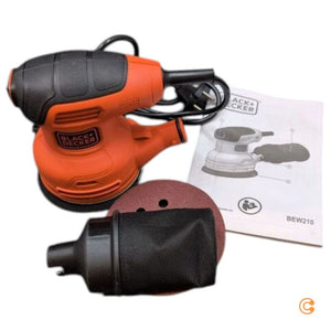 B-Ware BLACK & DECKER Exzenterschleifer Schleifmaschine BEW210-QS 230W Schleifer