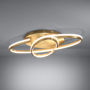 B-Ware Stars of Light Deckenlampe Bogado LED dimmbar gold CCT 75cm moderne Leuchte