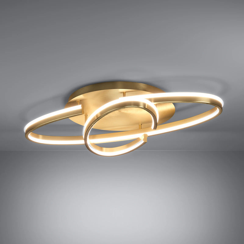 Stars of Light Deckenlampe Bogado LED dimmbar gold CCT 75cm moderne Leuchte - 9008606368051
