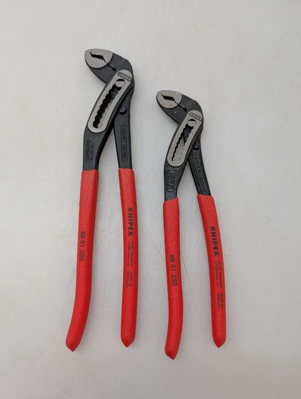 Knipex Wasserpumpenzange Set 3tlg Kombizange Gripzange Handwerkzeug im Karton - 4003773074809