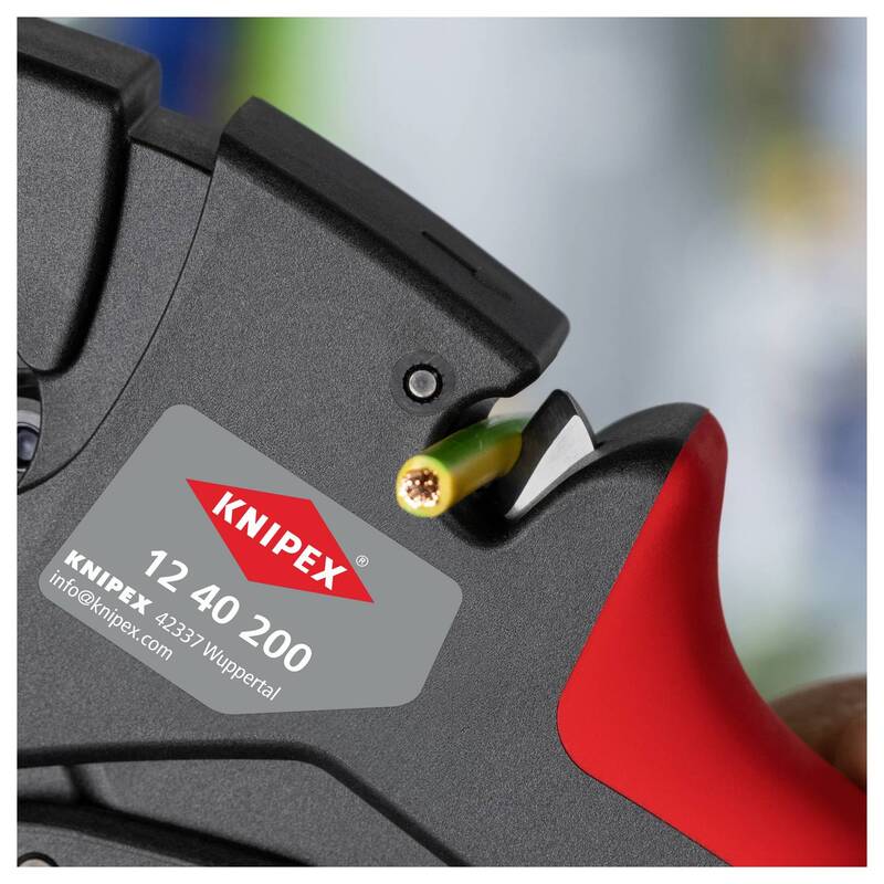 Knipex 12 40 Automatische Abisolierzange 0,03-10 mm² für Elektroarbeiten - 4003773040262