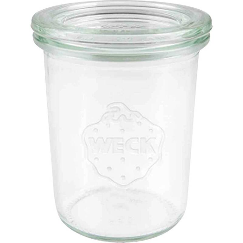 Weck Glas Sturzglas Einmachglas Mini 160 ml Deckel Ohne Ringe 12er-Karton - 4011162760929