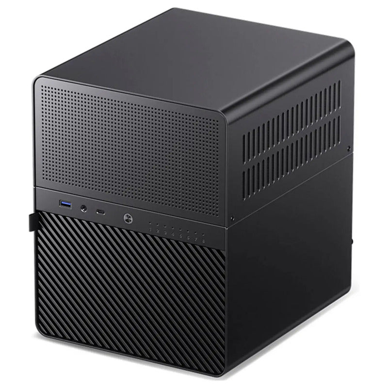 Jonsbo N3 NAS Gehäuse Mini-ITX Aluminium schwarz 3,5 Zoll HDDs 8-fach Hot-Swap - 6970620553184
