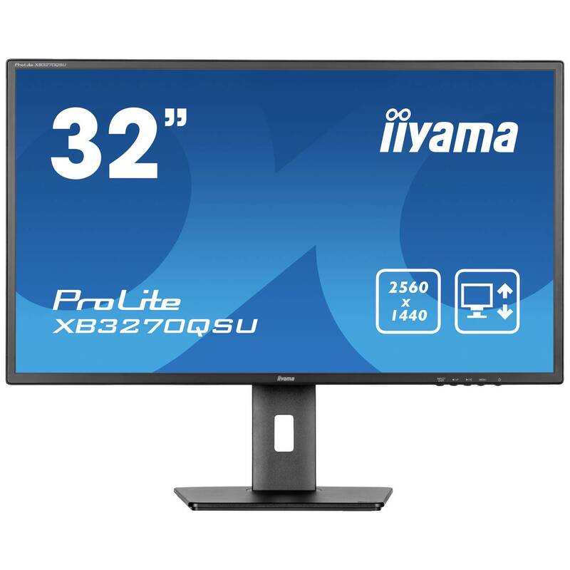 Iiyama ProLite XB3270QSU-B1 LED-Monitor EEK E (A - G) 80 cm 31.5 Zoll Bildschirm - 4948570123636