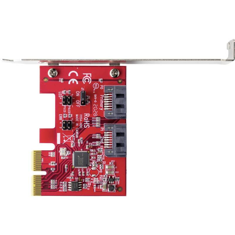 RENKFORCE RAID-Controllerkarte PCIe Karte SATA III SSD Festplatte Low-Profile - 4064161165738