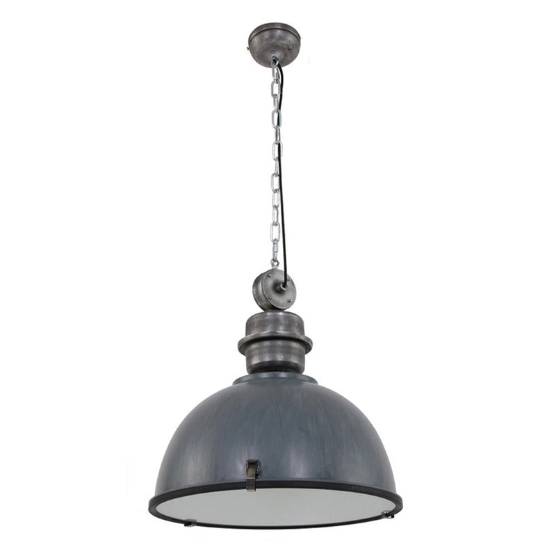 Steinhauer Graue Hängelampe Bikkel XXL Hängeleuchte Deckenlampe Industriedes55 - 8509751