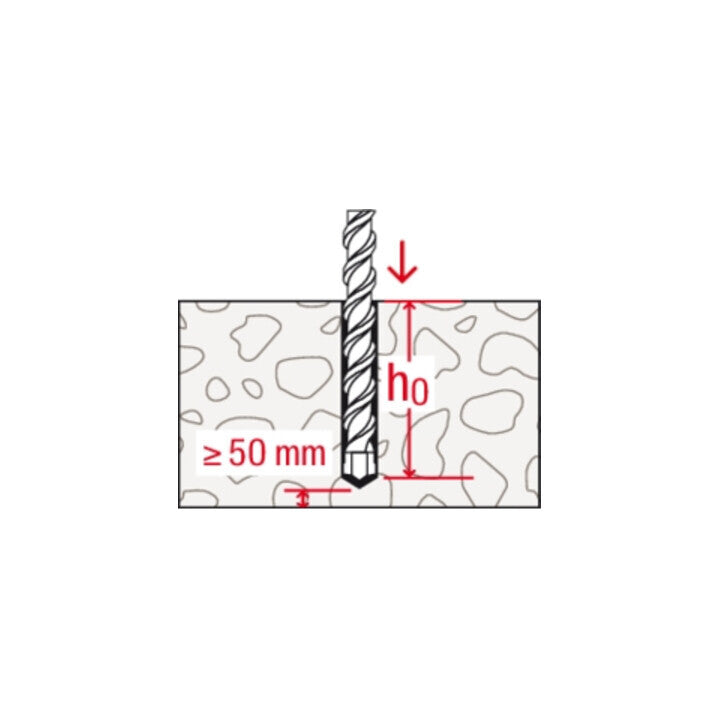 fischer WHG Set Ringspaltverfüllung Beton M12 gvz Beschichtung Verankerung - 4048962412413