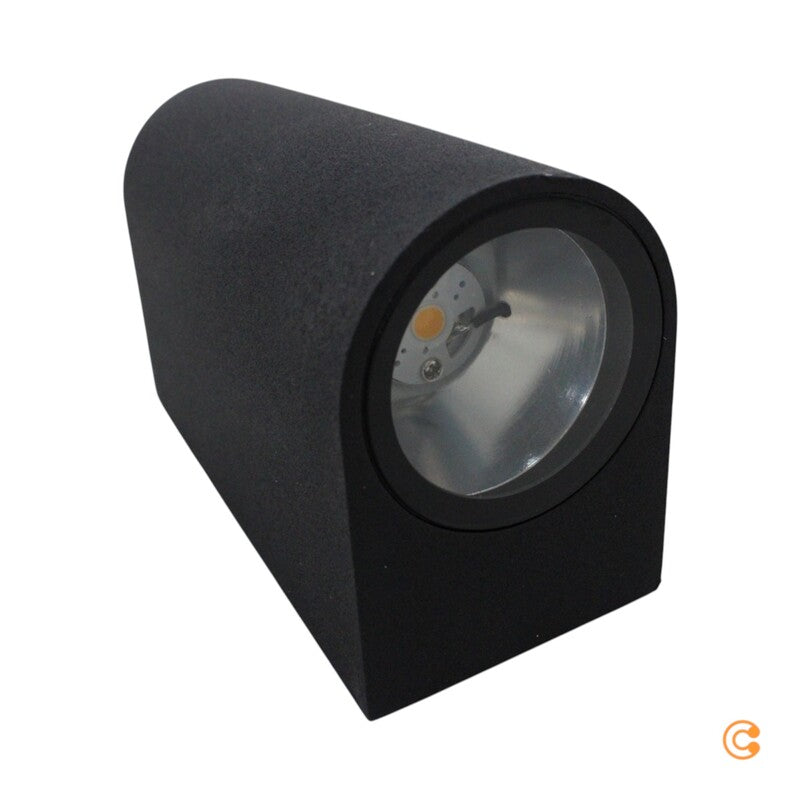 Nordlux Außenleuchte Wandleuchte LED Lampe schwarz Außenlampe Glas Aluminium - 5701581401389