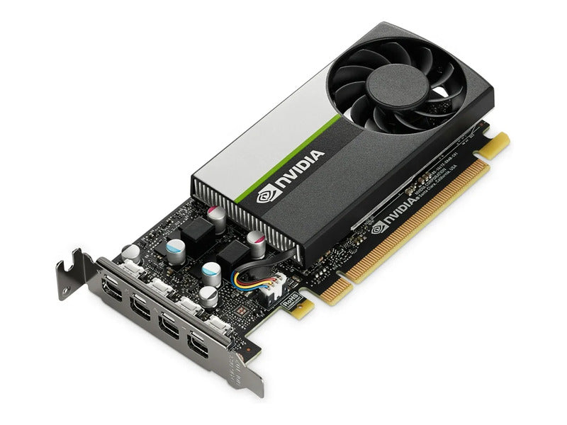 HP Grafikkarte NVIDIA T400E 4GB GDDR6 PCIe 4x Mini DisplayPort 7680x4320 Pixel - 0198415326515