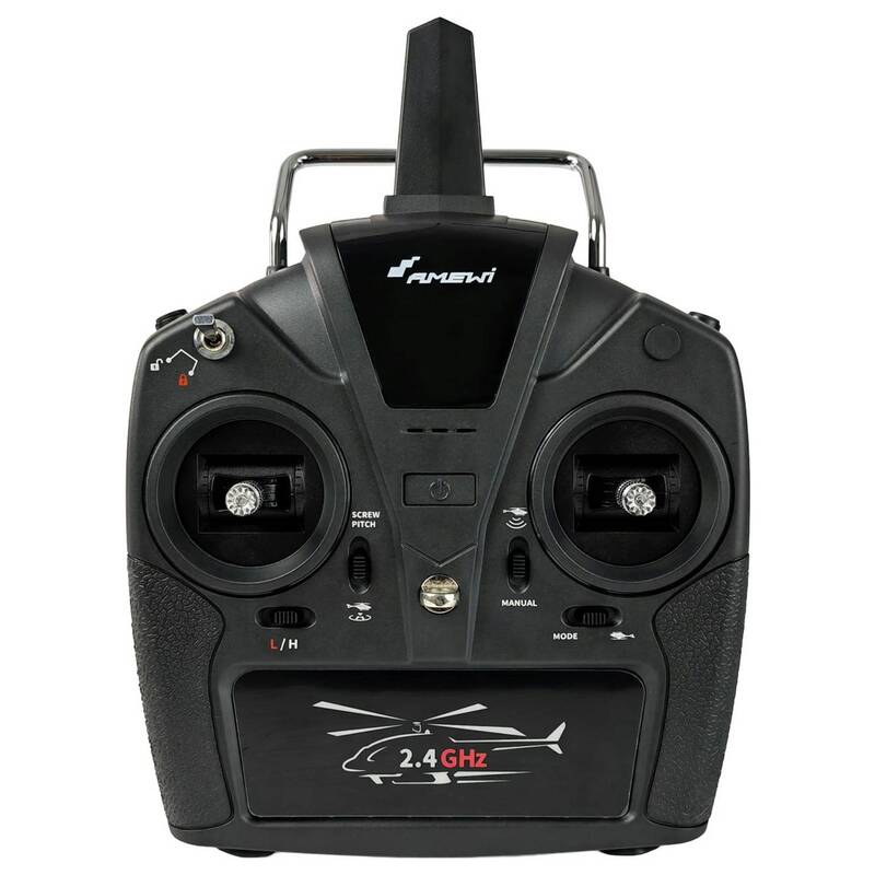 Amewi RC Hubschrauber Helikopter Bell 222 Airwolf Pro RTF Modell Flugzeug - 4262500343377