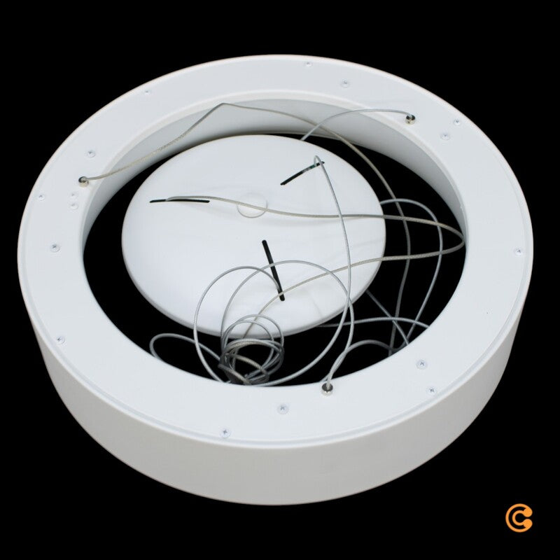Deko Light Sculptoris 400 342183 Pendelleuchte Hängelampe LED 30 W Verkehrsweiß - 4042943173034