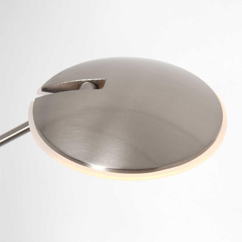 Steinhauer Stehleuchte Lampe Daphne LED dimmbar neutralweiß 143cm silber 700lm - 8712746161465