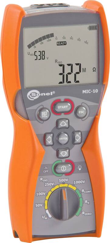 Sonel MIC-10 Isolationsmessgerät Isolationstester Durchgangstester - 5907624020351
