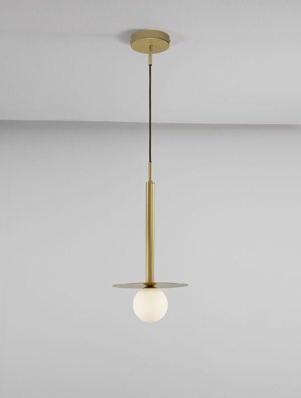 Nova Luce Pendelleuchte Hängeleuchte PIELO Gold G9 LED dimmbar 150x22 cm Lampe - 5212017435361