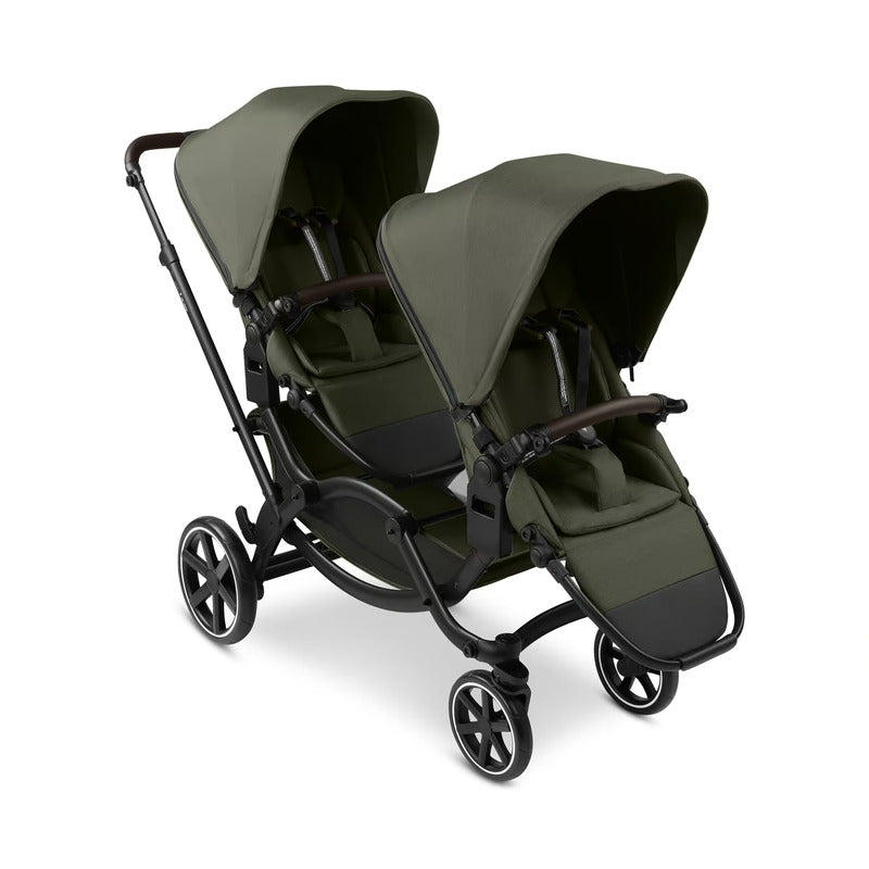 ABC DESIGN Zoom 2 Avocado Zwillingswagen mit UV-Schutz und 5-Punkt-Gurt - 4045875416019