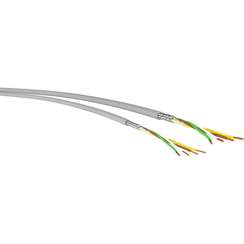 Conrad Electronic SE Datenkabel LIYCY-OB 4x0,75mm² Grau 50m Kabel Übertragung - 2050011551525