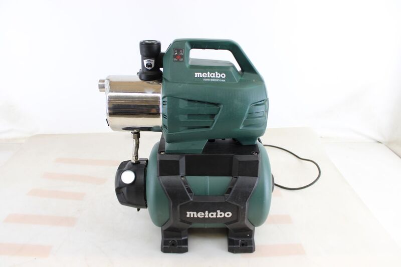 Metabo Hauswasserwerk HWW 6000/25 Inox 230V 6000l/h Handpumpe Gartenpumpe 24l - 4007430239471