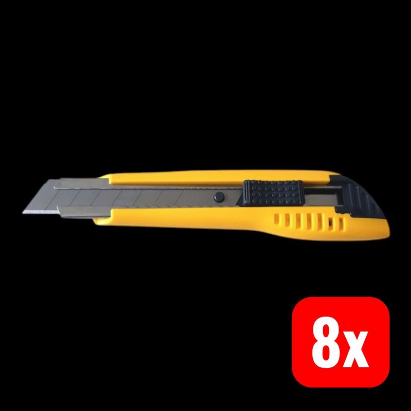 TAJIMA Cuttermesser LC500YB 18mm Cutter Werkzeug Klingenführung mit 2 Klingen - 4975364020109