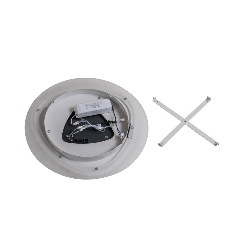 Lindby Deckenleuchte Lampe Rebeka LED Fernbedienung weiß Wohnzimmer Esszimmer - 4251911799545