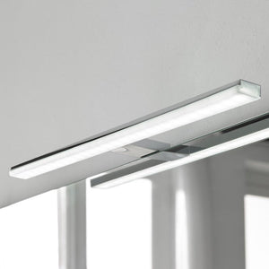 B-Ware Ebir Led Spiegelleuchte Pandora Chrom Spiegellampe Lampe Leuchte Deckenlampe