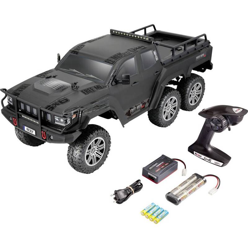Reely FreeMen 2.0 6x6 Brushed 1:10 RC Modellauto Elektro Crawler Allrad Mod753 - 4064161167800