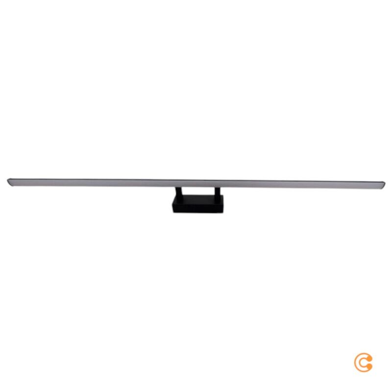 FABAS LUCE Wandleuchte Nala LED Wandlampe Leuchte schwarz 110x6cm IP44 20W - 8019282539346